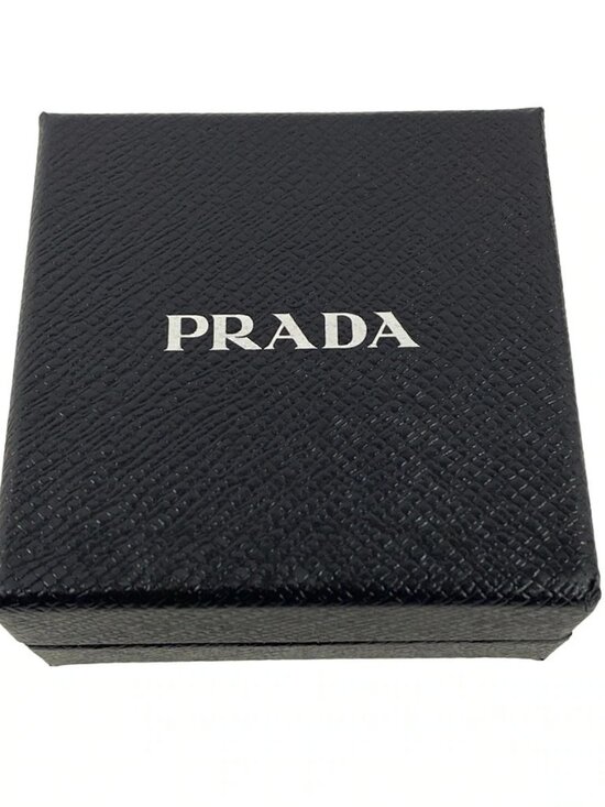 PRADA Metal Hair Clip 1IF051 Pink Silver Hardware Other Jewellery main image 4